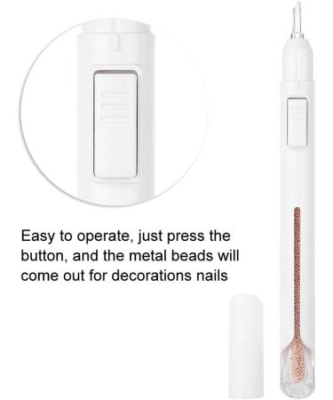 Easy to Operate Manicure Nail Bullion Pen Durable Longer Use Nail Dotting Tool Quality Material Manicure Tool Nail Decoration for Professional Use Home Use Rose gold - Buy Online on GoSupps.com