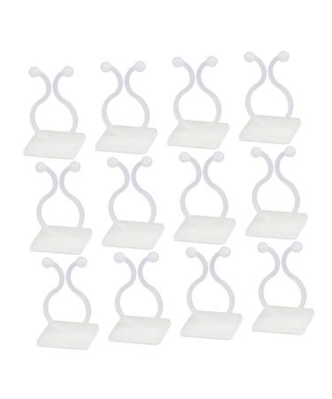 OSALADI 100pcs Adhesive Wire Holder Household Tools Cord Holders Wire Holders for Cords Wire Traction Fixators Cord Management Buckle Plant Vine Traction Plant Fixing Tools Gardening Tools
