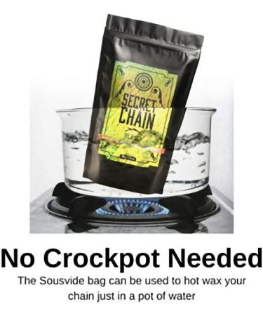 Silca Secret Hot Melt Bike Chain Wax | Ceramic Lubricant for Clean and Quiet Drivetrains | 1000s of Miles of Efficiency - Buy Online on GoSupps.com
