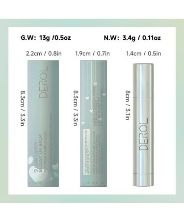 Lip Balm Moisturizing Anti-dry Lip Balm Easy To Carry Anti-cracking Lipstick Colored Lip Glaze Makeup Lip Care Cosmetics J - Buy Online on GoSupps.com