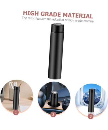 DOITOOL Electric Shaver for Men - Mini 11x2.6cm Black | International Shipping Available - Buy Online on GoSupps.com