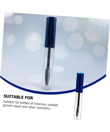WOONEKY 10pcs Mascara Bottle Eyelash Tubes Eyelash Wands Cosmetic Makeup Brush Mascara Clear Plastic - Buy Online on GoSupps.com