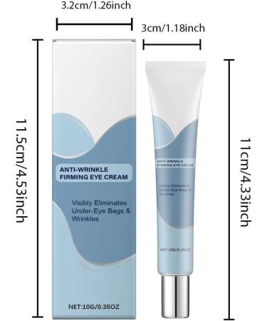 Instant Anti Dark Circles and Wrinkle Cream 2025 Eye Contour Cream Anti Wrinkle Eye Contour Care Serum Retinol Anti Eye Bag Cream Anti Eye Bag Dark Circles Under Eyes (1) - Buy Online on GoSupps.com