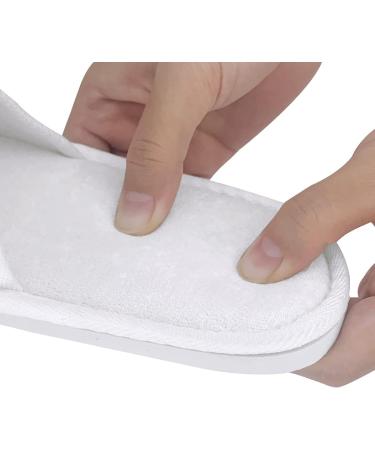 Jomix Unisex Washable Terry Hotel Slippers - 2 Pairs of Rustchfeste 42/43 EU X-Schmal Travel Bathing Shoes - Comfortable Guest Footwear - Buy Online on GoSupps.com