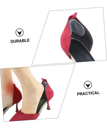 GLEAVI 8 Pairs Half Size Back Shoe Heel Inserts - Non-Slip Gel Heel Protectors for Women - Wear-Resistant Heel Liners & Daily Heel Pads - Buy Online on GoSupps.com