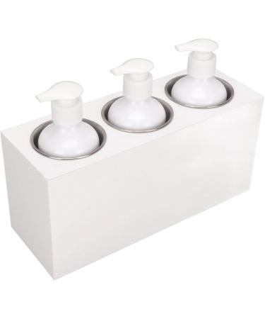 Massage Oil Warmer 3 Bottle Lotion Warmer Plug in Electric Warmer Oil Dispenser for Oil Lotion & Cream for Home & Professional Spa Supplies (US Plug) - Buy Online on GoSupps.com
