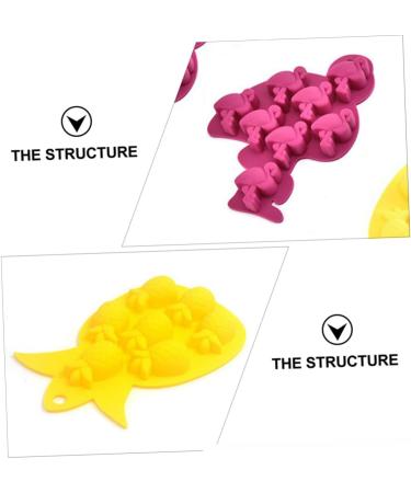 Zerodeko Crayon Molds 4pcs Silicone Ice Mold Silicone Molds Fudge Molds Baking Molds Ice Cube Molds Baking Tools Household - Buy Online on GoSupps.com
