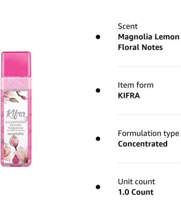 KIFRA MAGNOLIA Concentrated Laundry Fragrance 200ml - Long-lasting Scent for 80 Washes - Buy Online on GoSupps.com