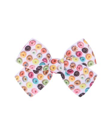 Jumbo Donut Bow Hair Clip - Large Doughnut Bowknot Hairpin BBG45 - Buy Online on GoSupps.com