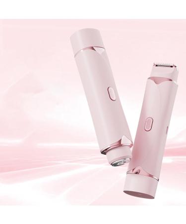 Bikini shaver for women bikini shaver cordless double head shaver for body facial hair remover care kit for face lips chin armpit legs Pink - Buy Online on GoSupps.com