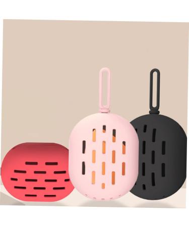 Beaupretty 3 Sets Beauty Egg Cosmetic Bag Make up Brush Holder Organizer Makeup Brush Bag Makeup Brush Holder Make up Organizers and Storage Makeup Brush Cleaner Powder Travel face Silica Gel - Buy Online on GoSupps.com