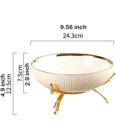 Modern Fruit Basket Stand Ceramic Fruit Bowl Modern Modern Fruit Basket Stand for Fruit Vegetables Breads Snacks Practical Fruit Holder Storage for Kitchen Counter Fruit Trays for Party (Color : B) OneColor - Buy Online on GoSupps.com