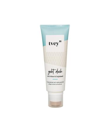 Tvey "Foot cream for dry feet with urea aloe vera & jojoba l - nourishing foot lotion/foot cream donates moisture - foot care for soft feet without sticky hands - made in germany 75ml vegan