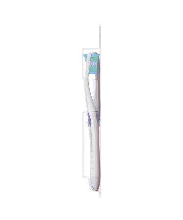 Colgate 360 Optic White Whitening Toothbrush 4 Pack - Adult Soft Toothbrush with Whitening Cups for Whiter Teeth & Fresh Breath - Buy Online on GoSupps.com
