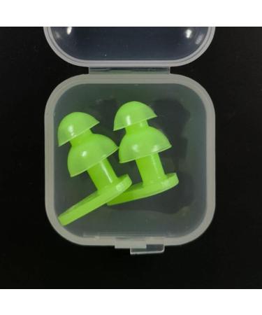 Buy 6 Pairs Silicone Ear Plugs for Noise Reduction & Water Protection - Soft Flexible Mushroom Ear Plugs for Swimming & Kids - Buy Online on GoSupps.com