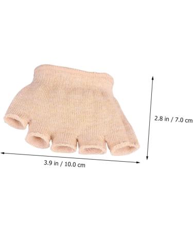 Packove 4 Pairs Women's Invisible Liner Socks - No Show Open Toe Half Socks for Ultimate Comfort - Ideal for Sockless Shoes - Buy Online on GoSupps.com