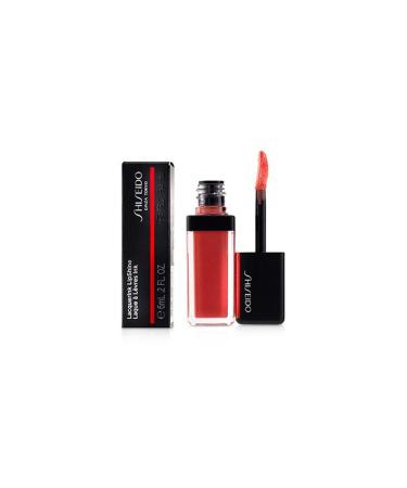 Shiseido LacquerInk LipShine 306 Coral Spark - Vibrant Hydrating Lip Color 0.2 fl oz (6 ml) - Buy Online on GoSupps.com