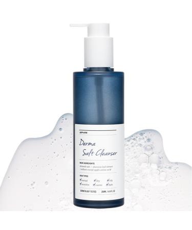 ABPHARM Derma Salt Foaming Cleanser Gentle cleansing Sooting Hydration Sebum Control Suitable for sensitive skin Vegan Korea No.1 Derma Salt Formula Aloevera Skin-friendly ingredients