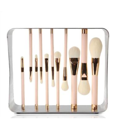 Makeup Brush Makeup Brush Set 11 Branches Magnetic Non-irritating Synthetic Fiber Bristles Makeup Tools Pink Blue (Color : Blue) Brush Sets (Color : Pink)