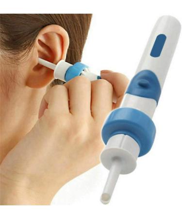 Electric Ear Canal Cleaning Removal Cleaner Earwax Suction Vibration Ear Cleaner Flushing Kit Fit Adult/Kids - Buy Online on GoSupps.com