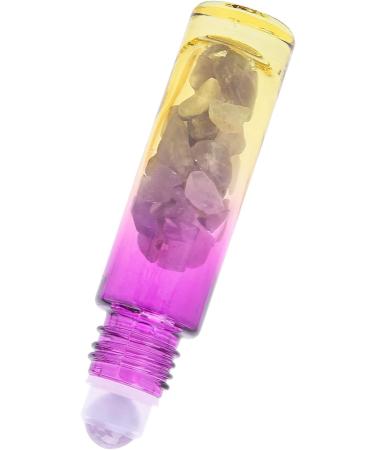Fabater Roller Bottle Hotel Glass Essential Oil Bottle for Home Travel (10ML red and yellow gradient essential oil bottle) - Buy Online on GoSupps.com