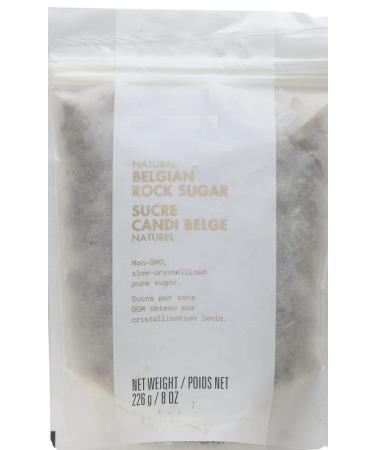 Belgian Rock Sugar - 8oz Resealable Bag - Premium Quality Sweetener - Buy Online on GoSupps.com