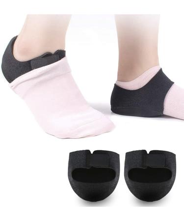 Plantar Fasciitis Heel Cups | Heel Protectors & Sleeves for Men and Women (Black, M 8.5-12 / W 10-13) - Buy Online on GoSupps.com