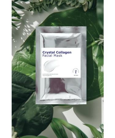 Organic Pure Glow Crystal Collagen Facial Mask - Instant Moisture for Delicate Skin | 30ml x 4ea - Shop Now - Buy Online on GoSupps.com