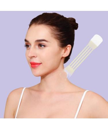 Invisible Neck Tape - 4Pcs Face & Neck Lifting Stickers for Women - Instant Double Chin & Saggy Skin Tightening - Buy Online on GoSupps.com