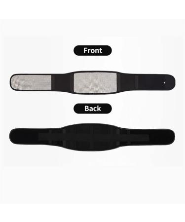 Self-Heating Back Brace | Thermal Magnetic Therapy Lumbar Support Belt for Men & Women | Adjustable Waist Trainer & Tummy Control | Size: X-Large Color: Black - Buy Online on GoSupps.com