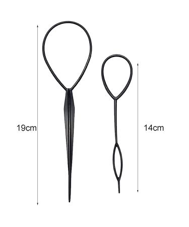 iTauyees Hair Tail Twister Band - Best Hairstyle Aid for Perfect Buns | Black Hair Styling Tool - Shop Internationally - Buy Online on GoSupps.com
