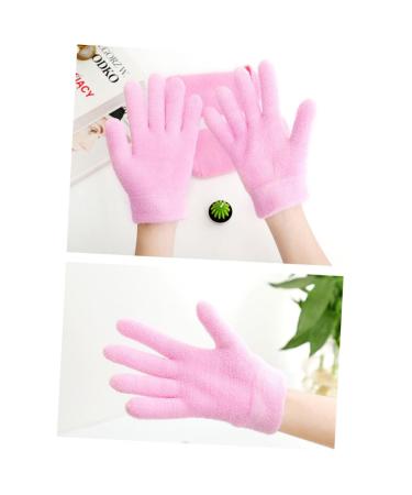 minkissy Moisturizing Hand Gloves Hand Moisturizer Gloves Moisturizing Gloves Gel Gloves Mositurizing Glove Hydrating Glove Spa Glove Whitening Glove Foot Mask South Korea Frosted