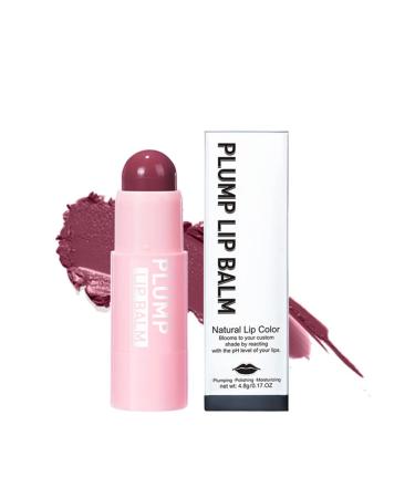 Lip Plumping Serum Moisturizing Hydrating Pink Fuller Daily Lip Care Balm for Makeup Cosmetic for Fuller Lips Clear & Soft Silky Shine