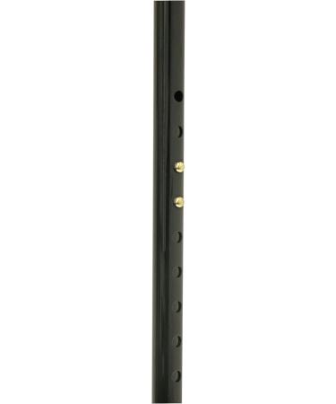 PCP Adjustable Standard Offset Handle Cane Bariatric Foam Grip Wrist Strap Black - Buy Online on GoSupps.com