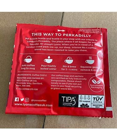 Lyons No4 Coffee Bags - Bulk Buy (150 Count) - Pack of 1 - Buy Online on GoSupps.com