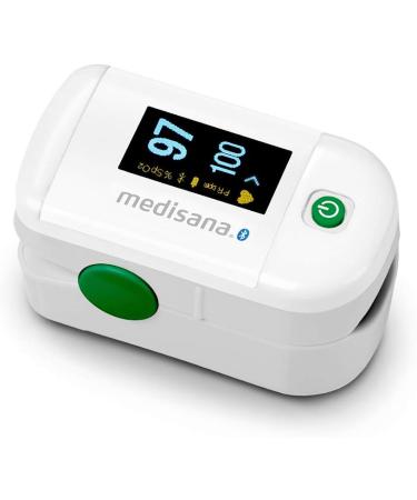 Medisana PM 100 Connect Pulse Oximeter & BU 510 Blood Pressure Meter - Accurate Oxygen Saturation & Easy One-Touch Operation - International Shipping Available - Buy Online on GoSupps.com