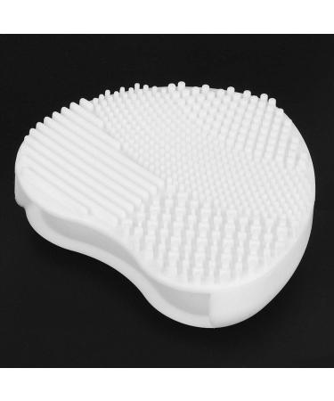 7-Color Makeup Brush Cleaner Silicone Heart-Shaped Makeup Cleaning Equipment Used For Washing Makeup Products (apple white) - Buy Online on GoSupps.com
