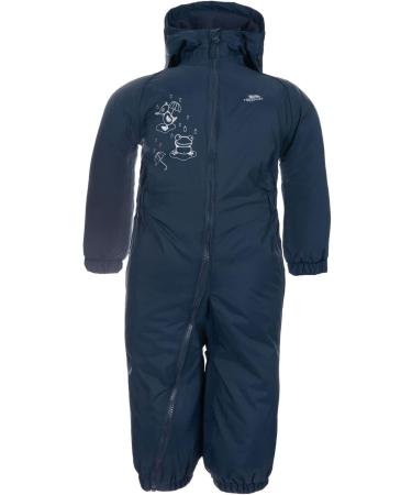 Trespass Kids' Waterproof Rain Suit 5-6 Years Dark Grey | Outdoor Drip Drop Gear - Buy Online on GoSupps.com