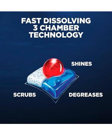 Buy FINISH Quantum Powerball Dishwasher Pods - 72ct All-in-One Detergent Tablets for Superior Cleaning | International Shipping Available - Buy Online on GoSupps.com