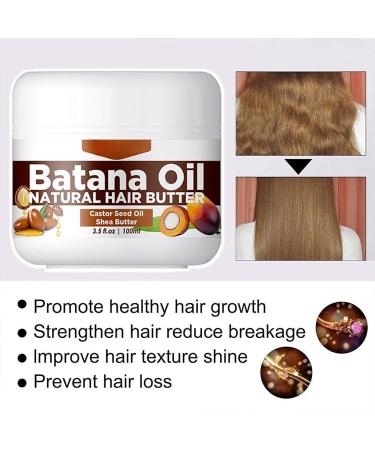 Batana Oil for Hair Growth Organic and Natural Batana Oil to Nourish and Repair Damaged Hair Prevent Hair Loss - Buy Online on GoSupps.com