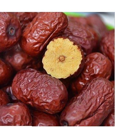Dried fruit jujube high grade Chinese red dates Hong Zao 2 Pound (908 grams).
