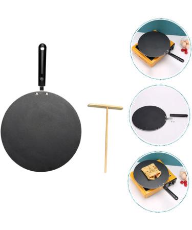 Zerodeko 1 Set Pancake Fruit Pan Induction Frying Pan Cast Iron Frying Pan Non Stick Fry Pans Stainless Cookware Non Stick Pan for Eggs Flat Wisking Tool Accessories Handheld Aluminum Alloy - Buy Online on GoSupps.com