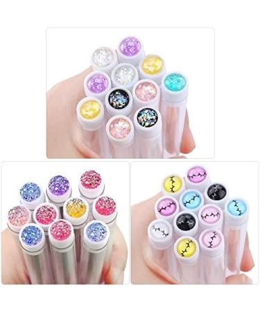 10Pcs Reusable Eyebrow Brush Tube Dust-Proof Eyelash Brush Tube Replaceable Makeup Brushes Mascara with New Eyelash Resin Drill - Buy Online on GoSupps.com