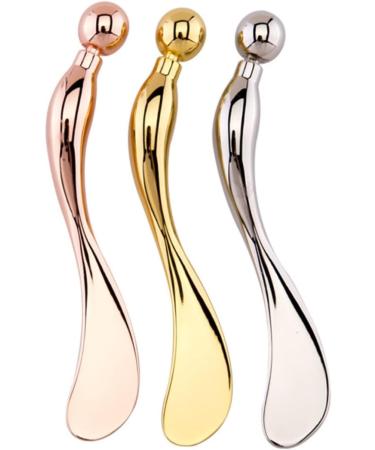  Mikinona Mikinona concealer massager eye massage sticks butter cream makeup spoon eye spoon reconcile eye cream cream cream spoon - Buy Online on GoSupps.com