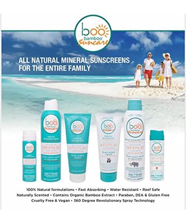 Buy Baby Boo Bamboo SPF 40 Natural Sunscreen Lotion - 3.4 oz | Safe for Baby Skin Eco-Friendly & SPF Protection - Buy Online on GoSupps.com