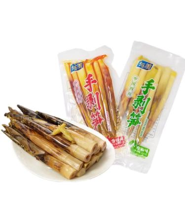 Hand Peeled Bamboo Shoots 200g/400g Fresh Pickled Vegetables Instant Mountain Pepper Bamboo Shoots Pickled Pepper Crispy Bamboo Shoots Chinese Spicy Snack (Mountain pepper200g 1pack) Mountain Pepper200g 1pack - Buy Online on GoSupps.com