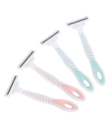 4 Pack Women's Razors - Portable Lightweight Non-Slip Hair Removal Pink | Ideal for Smooth Skin - Buy Online on GoSupps.com