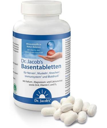 Dr. Jacob's Base Tablets - 250 Count | Low Sodium High Potassium for Muscles & Blood Pressure Support | Vitamins & Minerals for Optimal Health - Buy Online on GoSupps.com