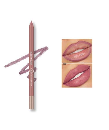 Ultra Fine Lip Liner Non-Stick Cup Not Fade Waterproof Velvety Nude Long-lasting Comestic Tool Assorted Colors High Pigmented Matte Smooth Soft Pencils Natural Lip Makeup Lip Liners B102