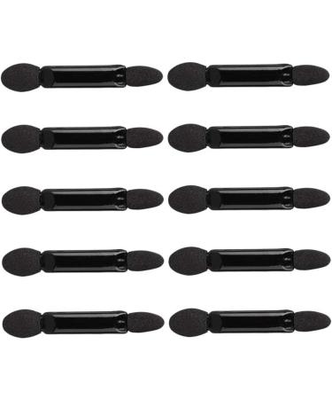 Professional Double Head Eyeshadow Brushes Cosmetic Tool - 10 pcs Dual Sides Eyeshadow Sponge Brush Applicator Convenient and clever - Buy Online on GoSupps.com